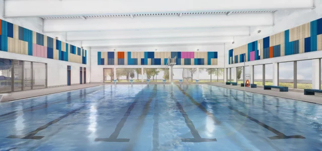 Visualisierung Schwimmbecken